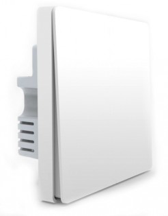Умный выключатель Xiaomi Aqara Smart Light Switch ZigBee Version 1 кнопка (QBKG11LM/AK015CNW01)